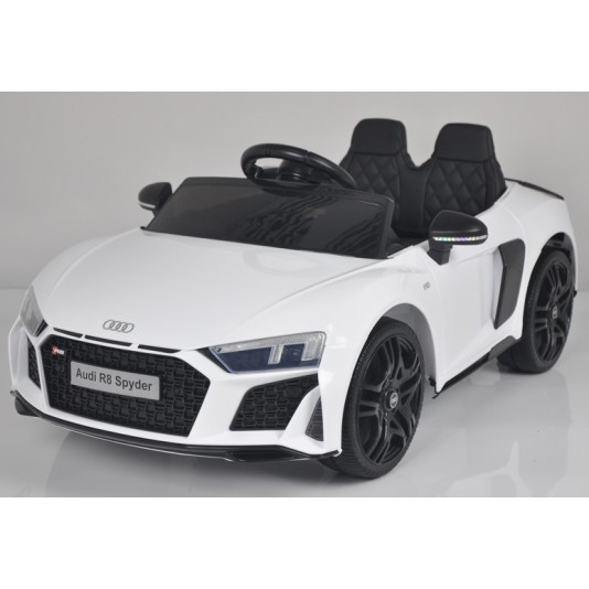 Ηλεκτροκίνητο Παιδικό Αυτοκίνητο Licensed Audi R8 spyder 12V λευκό
