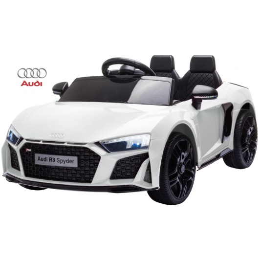 Ηλεκτροκίνητο Παιδικό Αυτοκίνητο Licensed Audi R8 spyder 12V λευκό