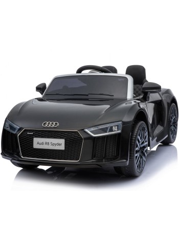 Ηλεκτροκίνητο Παιδικό Αυτοκίνητο Licensed Audi R8 Spyder 12V Μαύρο 