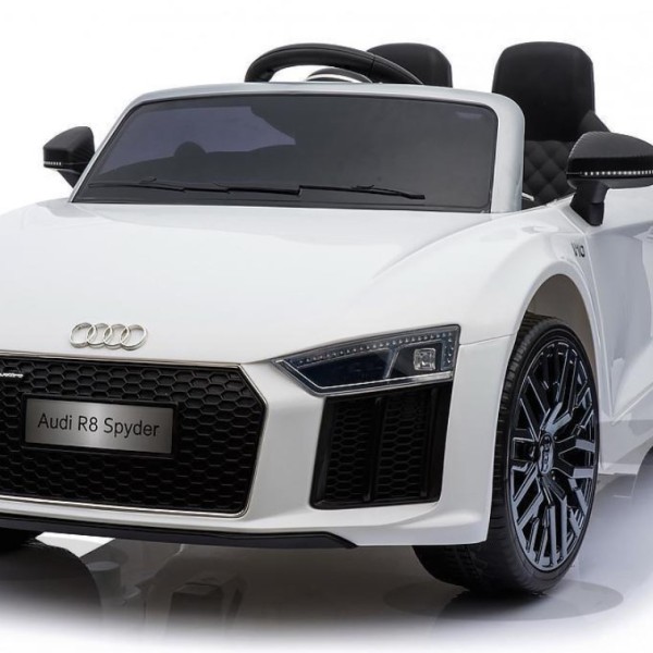 Ηλεκτροκίνητο Παιδικό Αυτοκίνητο Licensed Audi R8 Spyder 12V Λευκό 