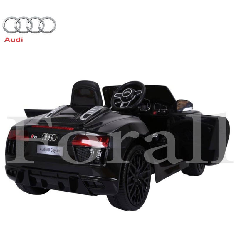 Ηλεκτροκίνητο Παιδικό Αυτοκίνητο Licensed Audi R8 Spyder 12V Μαύρο Ηλεκτροκίνητο Παιδικό Αυτοκίνητο Licensed Audi R8 Spyder 12V Μαύρο