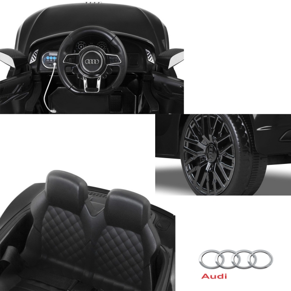 Ηλεκτροκίνητο Παιδικό Αυτοκίνητο Licensed Audi R8 Spyder 12V Μαύρο Ηλεκτροκίνητο Παιδικό Αυτοκίνητο Licensed Audi R8 Spyder 12V Μαύρο