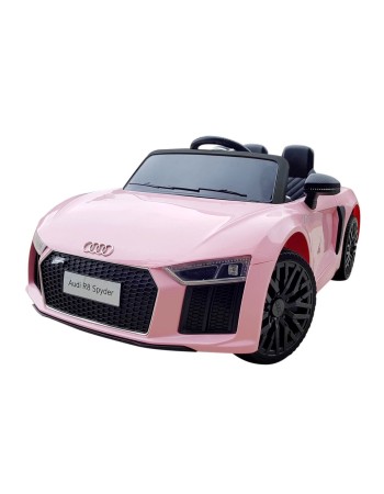 Ηλεκτροκίνητο Παιδικό Αυτοκίνητο Licensed Audi R8 Spyder 12V Ροζ 