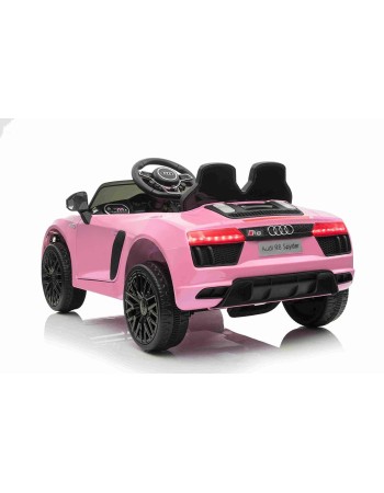 Ηλεκτροκίνητο Παιδικό Αυτοκίνητο Licensed Audi R8 Spyder 12V Ροζ 