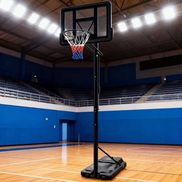 Μπασκέτα Forall  S020 με βάση και ρυθμιζόμενο ύψος στεφάνης από 245 έως 305 εκατοστά