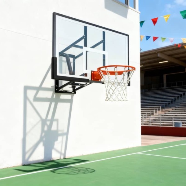 Μπασκέτα Forall  S2030X με ταμπλό 136x80cm και ρυθμιζόμενο ύψος στεφάνης από 230 έως 305 εκατοστά
