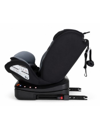 Καθισματάκι αυτοκινήτου Lunex με isofix για βάρος 0 έως 36kg περιστρεφόμενο 360 μοίρες σε Μαύρο