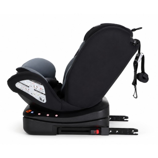 Καθισματάκι αυτοκινήτου Lunex με isofix για βάρος 0 έως 36kg περιστρεφόμενο 360 μοίρες σε Μαύρο