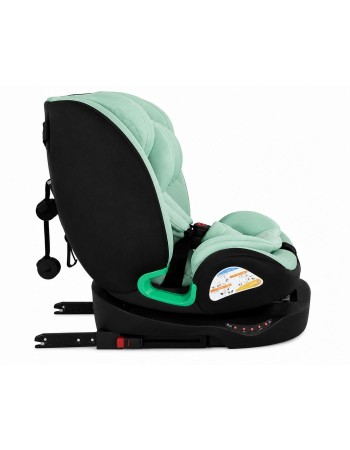 Παιδικό κάθισμα αυτοκινήτου LUNEX i-Size με Isofix 0-36 kg περιστρεφόμενο 360 μοίρες μαύρο φυστικί