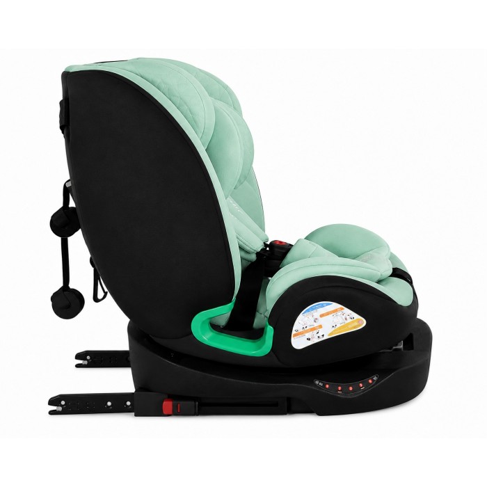 Παιδικό κάθισμα αυτοκινήτου LUNEX i-Size με Isofix 0-36 kg περιστρεφόμενο 360 μοίρες μαύρο φυστικί