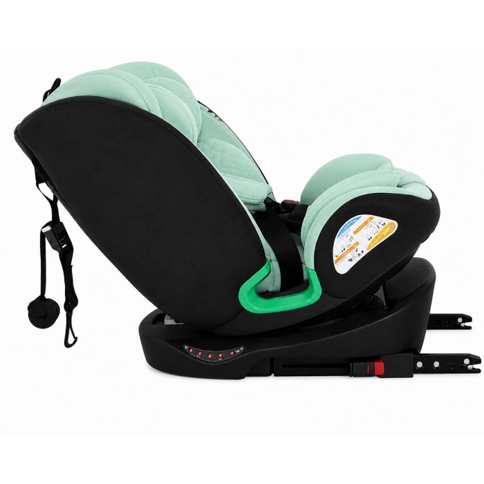 Παιδικό κάθισμα αυτοκινήτου LUNEX i-Size με Isofix 0-36 kg περιστρεφόμενο 360 μοίρες μαύρο φυστικί