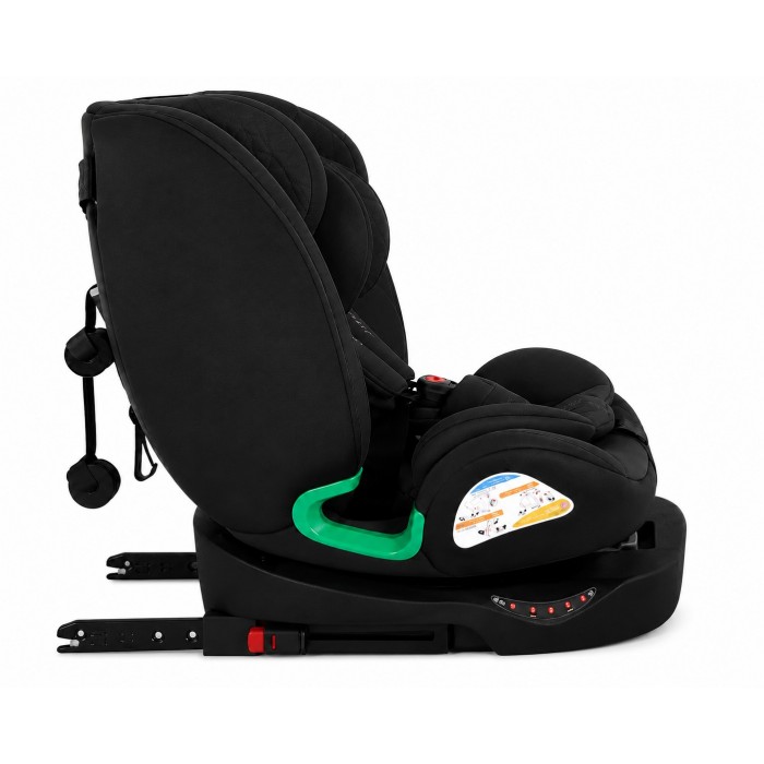 Παιδικό κάθισμα αυτοκινήτου LUNEX i-Size με Isofix 0-36 kg περιστρεφόμενο 360 μοίρες μαύρο