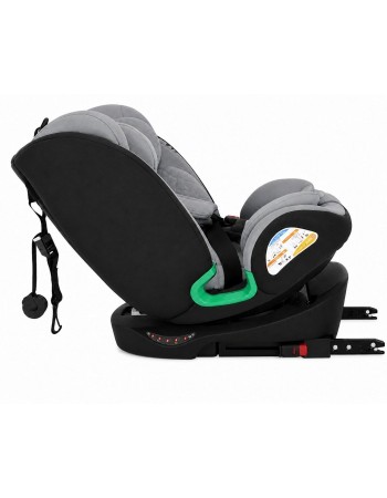 Παιδικό κάθισμα αυτοκινήτου LUNEX i-Size με Isofix 0-36 kg περιστρεφόμενο 360 μοίρες μαύρο γκρι