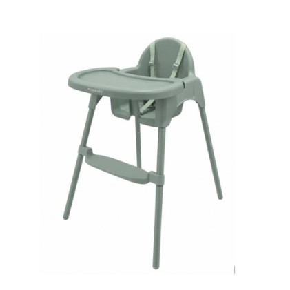 Καρεκλάκι φαγητού FunBaby 2 σε 1 με πλαστικό σκελετό και κάθισμα  απο 6 μηνών έως 15 κιλά σε φυστικί χρώμα