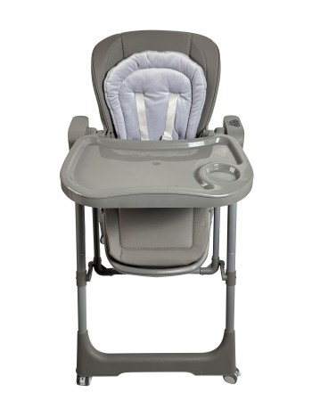 Ηλεκτρικό καρεκλάκι φαγητού Galaxy 3 σε 1 με ανάκληση δυνατότητα κούνιας bluetooth και χειριστήριο απο 3 μηνών έως 20 κιλά σε γκρι χρώμα