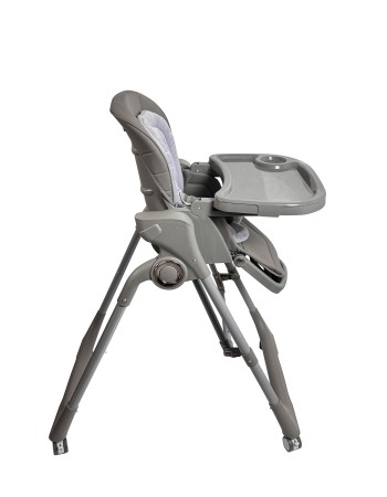 Ηλεκτρικό καρεκλάκι φαγητού Galaxy 3 σε 1 με ανάκληση δυνατότητα κούνιας bluetooth και χειριστήριο απο 3 μηνών έως 20 κιλά σε γκρι χρώμα