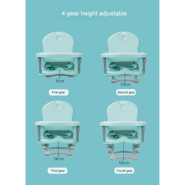 Αναδιπλούμενο Παιδικό καρεκλάκι ταξιδίου με πλαστικό τραπεζάκι φαγητού