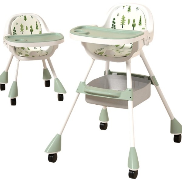 2 σε 1 παιδικό καρεκλάκι φαγητού ηλικίας 6 μηνών έως 6 ετών με διπλό τραπεζάκι σε λευκό πράσινο 2 σε 1 παιδικό καρεκλάκι φαγητού ηλικίας 6 μηνών έως 6 ετών με διπλό τραπεζάκι σε λευκό πράσινο