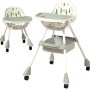 2 σε 1 παιδικό καρεκλάκι φαγητού ηλικίας 6 μηνών έως 6 ετών με διπλό τραπεζάκι σε λευκό πράσινο 2 σε 1 παιδικό καρεκλάκι φαγητού ηλικίας 6 μηνών έως 6 ετών με διπλό τραπεζάκι σε λευκό πράσινο
