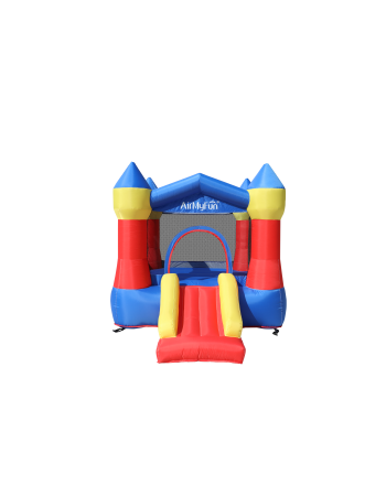 AirMyFun Φουσκωτό Τραμπολίνο κάστρο με τσουλήθρα