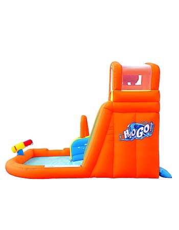 H2O Go Φουσκωτό Τραμπολίνο με νεροτσουλήθρa αναρρ΄΄ιχηση πισίνα και νεροπίστολο
