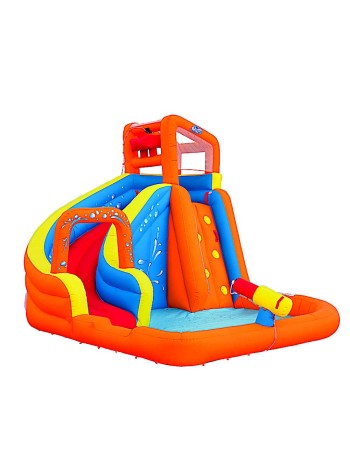 H2O Go Φουσκωτό Τραμπολίνο με νεροτσουλήθρa αναρρ΄΄ιχηση πισίνα και νεροπίστολο