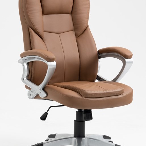 Καρέκλα Γραφείου Διευθυντική με μπράτσα και ανάκληση Δερματίνης Cappuchino 113-121x69x64cm Καρέκλα Γραφείου Διευθυντική με μπράτσα και ανάκληση Δερματίνης Cappuchino 113-121x69x64cm