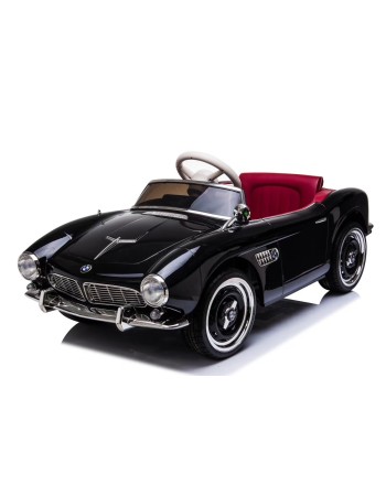 Ηλεκτροκίνητο Παιδικό Αυτοκίνητο Licensed BMW 507 Classic Vintage 12V Μαύρο 7083690