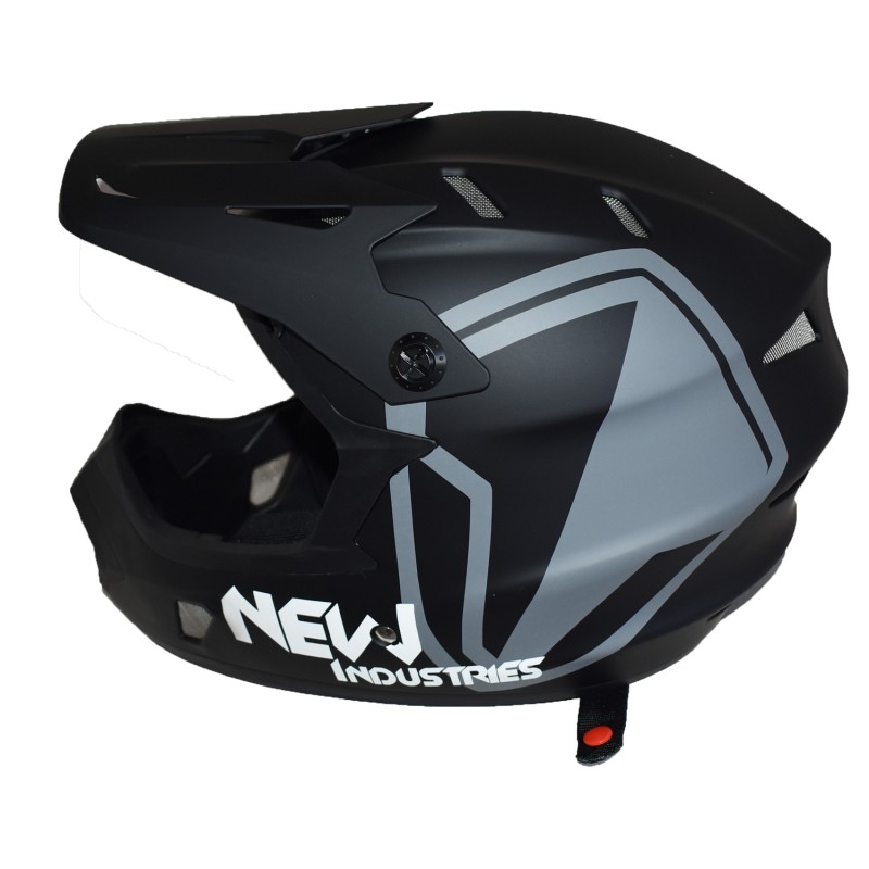 Full Face Κράνος ποδηλάτου BMX Freeride - Downhill ΜΟΟΝ matt Black Full Face Κράνος ποδηλάτου BMX Freeride - Downhill ΜΟΟΝ matt Black