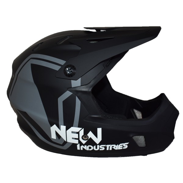 Full Face Κράνος ποδηλάτου BMX Freeride - Downhill ΜΟΟΝ matt Black Full Face Κράνος ποδηλάτου BMX Freeride - Downhill ΜΟΟΝ matt Black