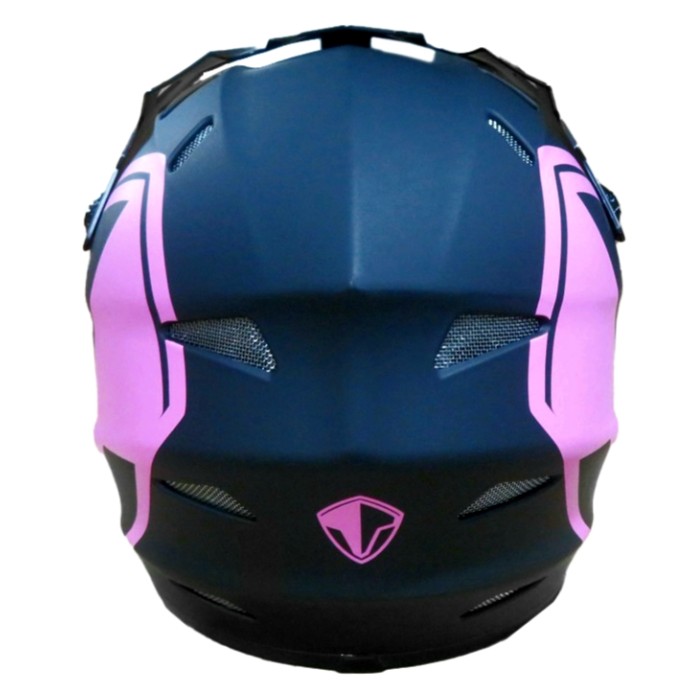 Full Face Κράνος ποδηλάτου BMX Freeride - Downhill ΜΟΟΝ matt Black with Pink Full Face Κράνος ποδηλάτου BMX Freeride - Downhill ΜΟΟΝ matt Black with Pink