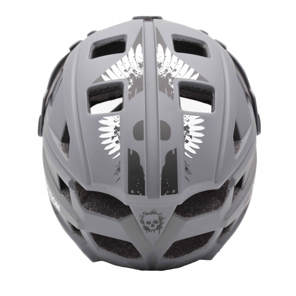 Full Face Downhill Helmet BMX Freeride - Downhill ΜΟΟΝ matt Grey