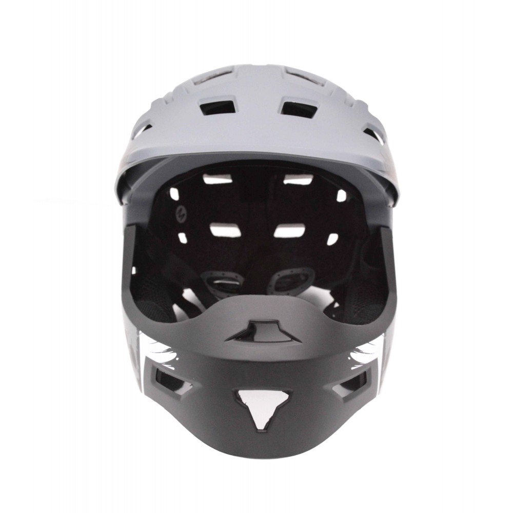 Full Face Downhill Helmet BMX Freeride - Downhill ΜΟΟΝ matt Grey