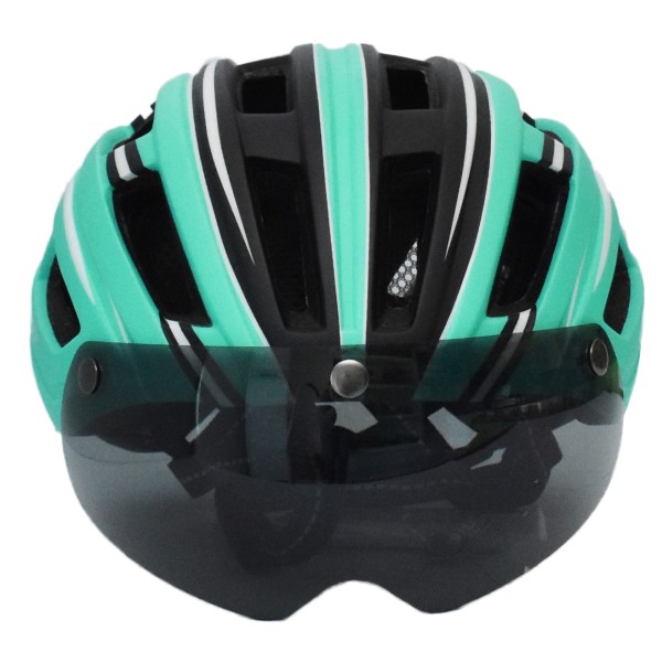 Κράνος με προστατευτικά γυαλιά για ηλεκτροκίνητο Ποδήλατο Πατίνι Scooter Ski Snowboard Sledge Πράσινο  Κράνος με προστατευτικά γυαλιά για ηλεκτροκίνητο Ποδήλατο Πατίνι Scooter Ski Snowboard Sledge Πράσινο