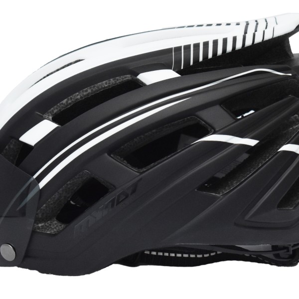 Κράνος με προστατευτικά γυαλιά για ηλεκτροκίνητο Ποδήλατο Πατίνι Scooter Ski Snowboard Sledge Μαύρο Λευκό Κράνος με προστατευτικά γυαλιά για ηλεκτροκίνητο Ποδήλατο Πατίνι Scooter Ski Snowboard Sledge Μαύρο Λευκό