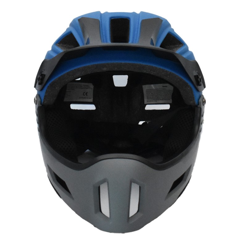 Full Face Κράνος ποδηλάτου BMX Freeride MY NAT Γκρι Μπλε Full Face Κράνος ποδηλάτου BMX Freeride MY NAT Γκρι Μπλε