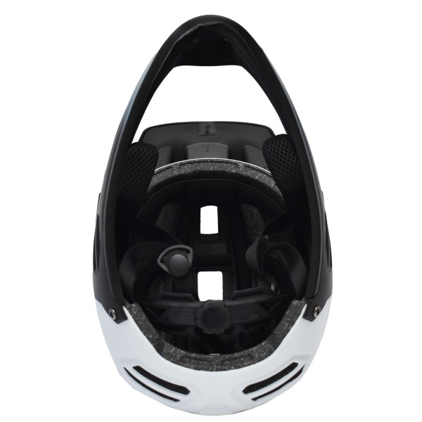 Full Face Κράνος ποδηλάτου BMX Freeride MY NAT Λευκό