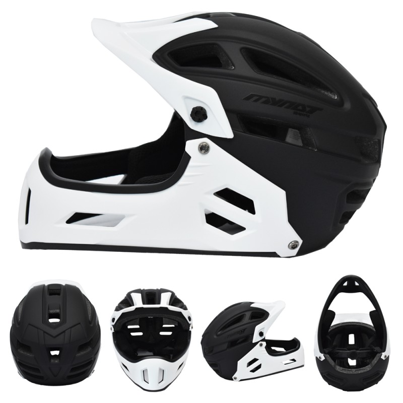 Full Face Κράνος ποδηλάτου BMX Freeride MY NAT Μαύρο Full Face Κράνος ποδηλάτου BMX Freeride MY NAT Μαύρο