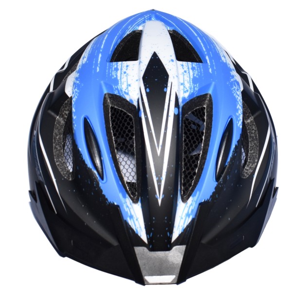 Κράνος Ποδηλάτου MY NAT με σκίαστρο και φως LED σε Μπλε Λευκό Μαύρο Χρώμα Κράνος Ποδηλάτου MY NAT με σκίαστρο και φως LED σε Μπλε Λευκό Μαύρο Χρώμα