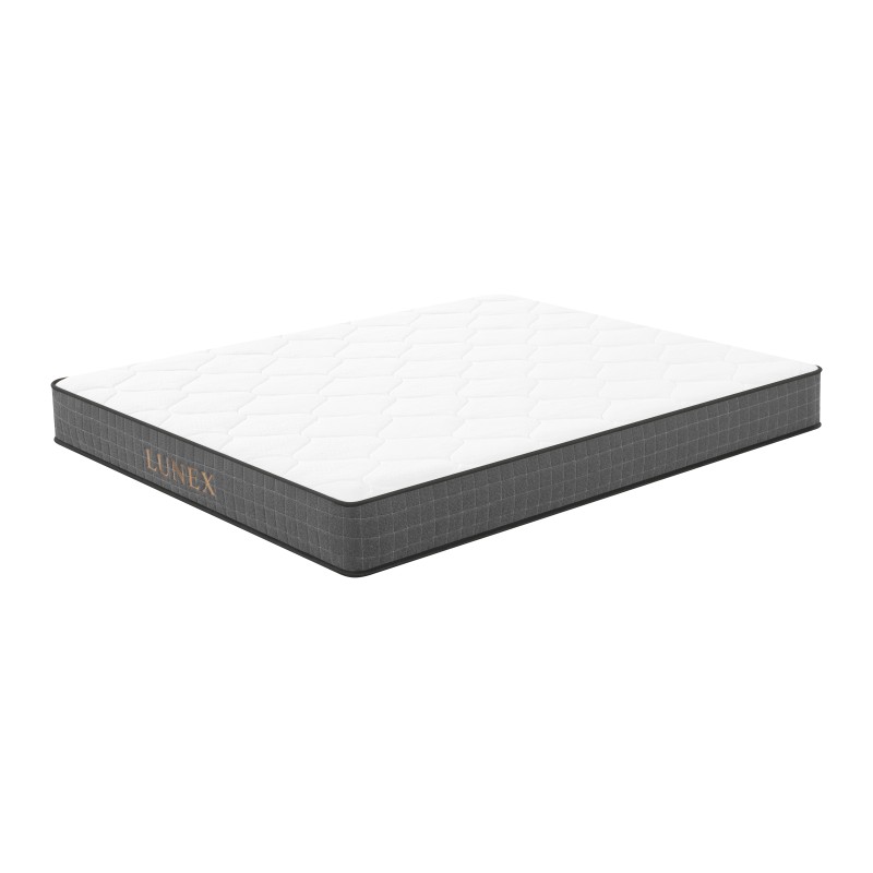 Στρώμα ύπνου Μονό Lunex Grey 90x200x20cm με ελατήρια τύπου pocket υψηλής συμπίεσης