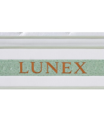 Στρώμα ύπνου Υπέρδιπλο Lunex Green Lux 160x200x25cm με ελατήρια τύπου pocket υψηλής συμπίεσης