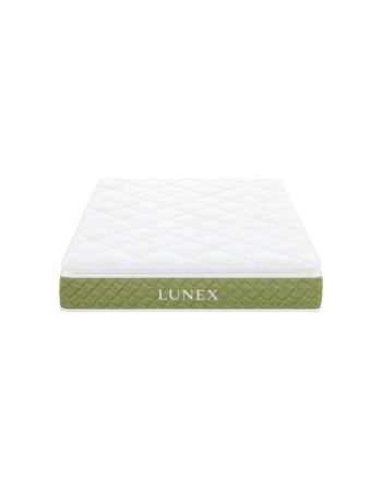 Στρώμα ύπνου Υπέρδιπλο Lunex Green 160x200x25cm με ελατήρια τύπου pocket υψηλής συμπίεσης