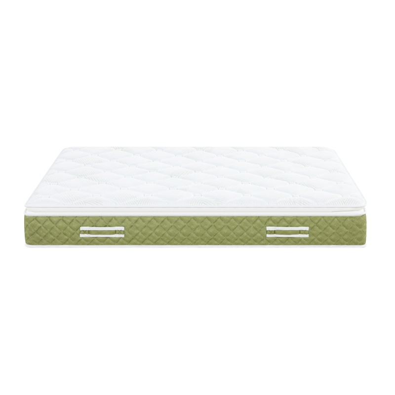 Στρώμα ύπνου Υπέρδιπλο Lunex Green 160x200x25cm με ελατήρια τύπου pocket υψηλής συμπίεσης
