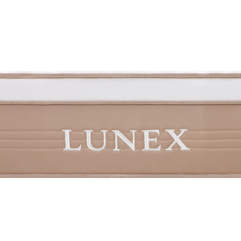 Στρώμα ύπνου Μονό Lunex Beige 90x200x31cm με ελατήρια τύπου pocket υψηλής συμπίεσης