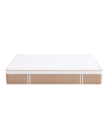 Στρώμα ύπνου Μονό Lunex Beige 90x200x31cm με ελατήρια τύπου pocket υψηλής συμπίεσης