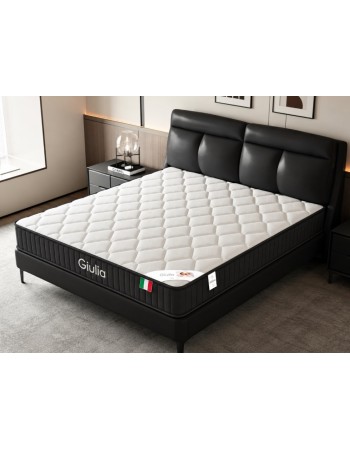 Στρώμα ύπνου Υπέρδιπλο Giulia 160x200x20cm με ελατήρια τύπου pocket υψηλής συμπίεσης