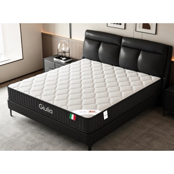 Στρώμα ύπνου Μονό Giulia 90x200x20cm με ελατήρια τύπου pocket υψηλής συμπίεσης