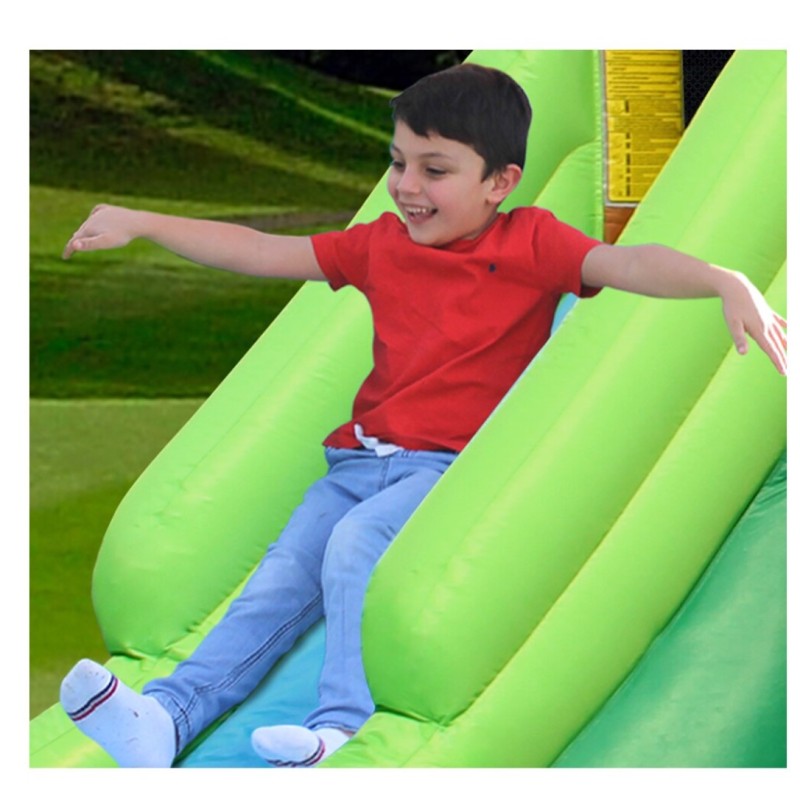 Happy Hop Φουσκωτό Τραμπολίνο με Διπλή Τσουλήθρα The Forest Bouncer Happy Hop Φουσκωτό Τραμπολίνο με Διπλή Τσουλήθρα The Forest Bouncer