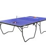 Τραπέζι Ping Pong αναδιπλούμενο εσωτερικού χώρου με αξεσουάρ 274x152x76cm