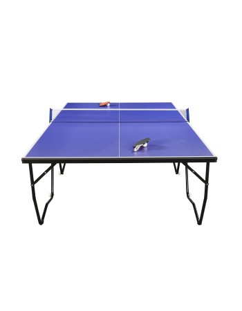 Τραπέζι Ping Pong αναδιπλούμενο εσωτερικού χώρου με αξεσουάρ 274x152x76cm